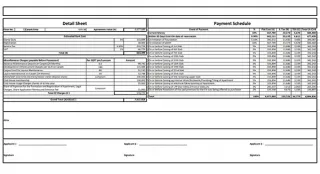 Prestige Golden Grove Complete Costing Details