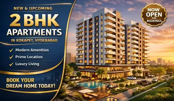 Featured Image of 2 BHK Apartments in Kokapet