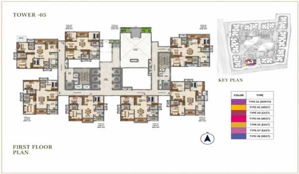 Featured Image of First Floor Layout Prestige Golden Grove Tower 5 Planning