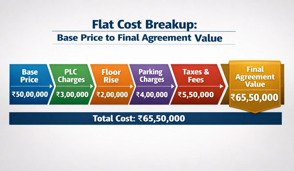 Featured Image of Flat Cost Breakup Base Price To Final Agreement Value