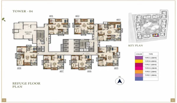 Featured Image of Refuge Floor Layout Prestige Golden Grove Tower 4 Planning