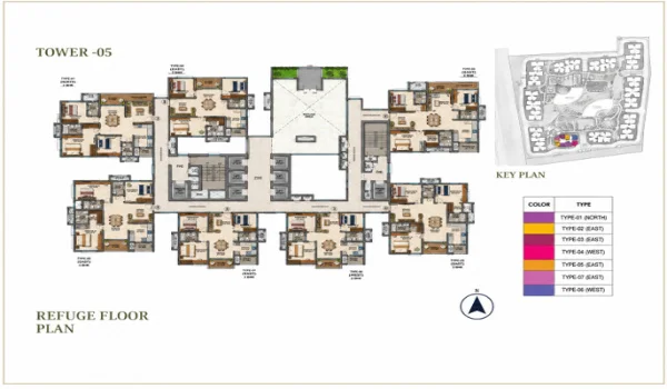 Featured Image of Refuge Floor Layout Prestige Golden Grove Tower 5 Planning