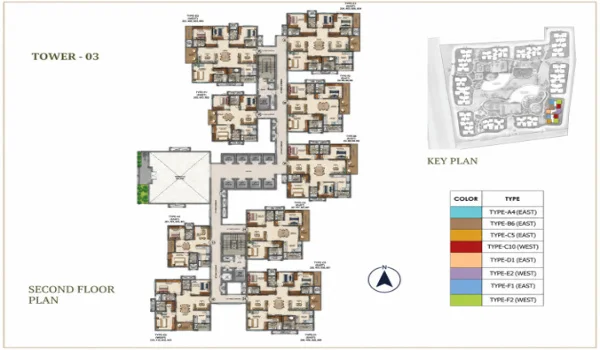Featured Image of Second Floor Balcony Planning For Prestige Golden Grove Tower 3