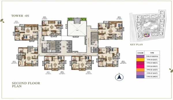 Featured Image of Second Floor Layout Prestige Golden Grove Tower 5 Planning