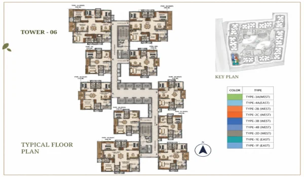 Featured Image of Second Floor Layout Prestige Golden Grove Tower 6 Planning