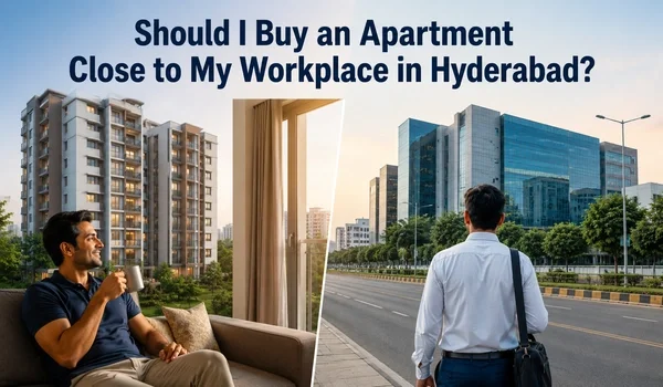 Featured Image of Should I Buy an Apartment Close to My Workplace in Hyderabad?