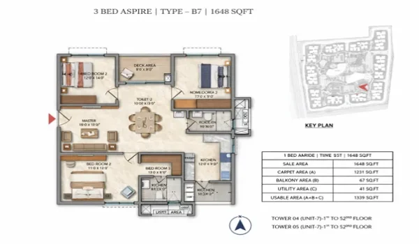 Featured Image of The Sunset Special: A Guide to the 3 BHK Aspire Type B7