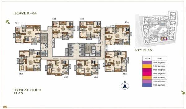 Featured Image of Typical Floor Layout Prestige Golden Grove Tower 4 Planning